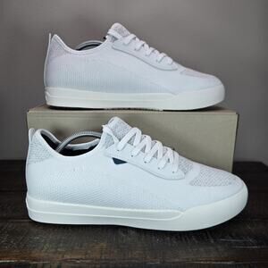 Vessi Weekend Sneaker Mens Size 12 Waterproof Shoes Marble White White